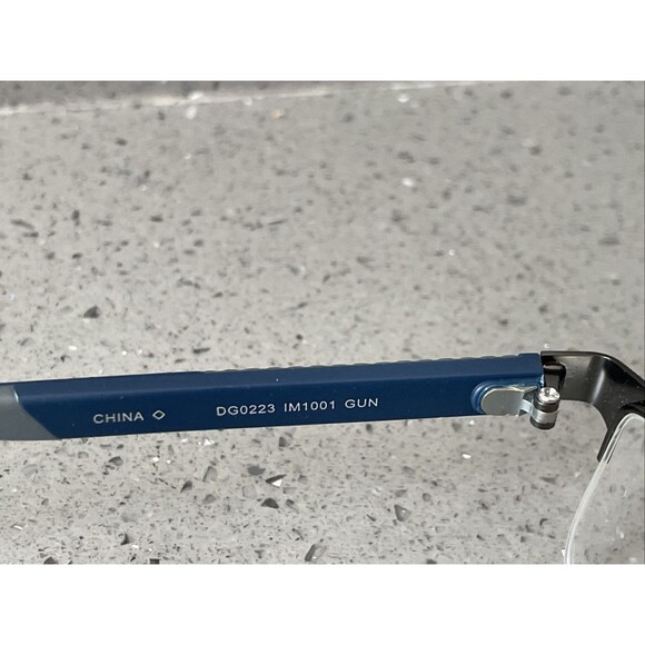 Foster Grant Ironman Eyeglasses Frames ONLY IM1001 DG0921 Half Rim 53-17-147 - Picture 8 of 14